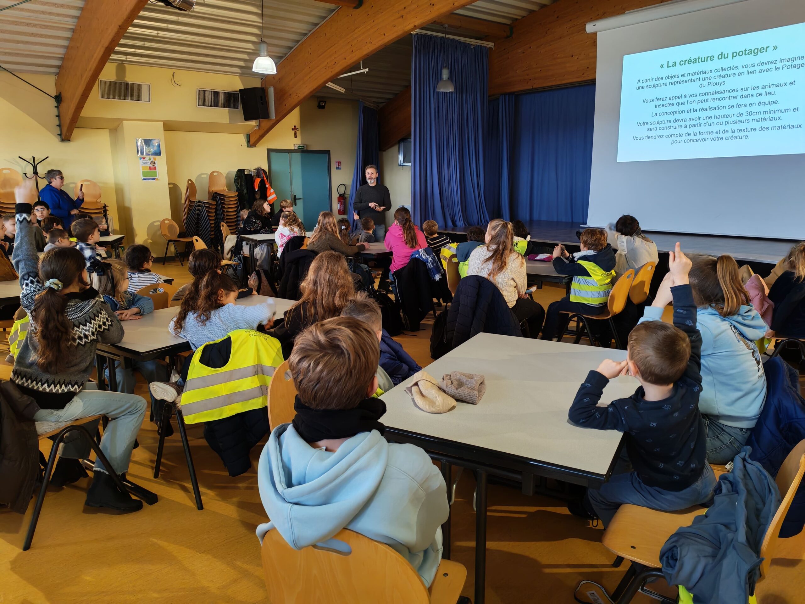 20 novembre : le projet des 5L et des grandes sections de laetitia se poursuit…