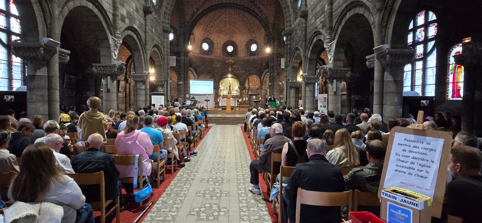 la messe de rentrée à l’eglise sainte thérèse
